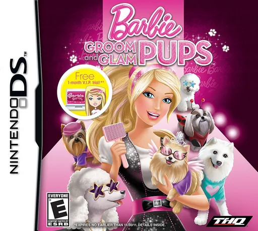 Barbie - Groom and Glam Pups (USA) (En,Fr)